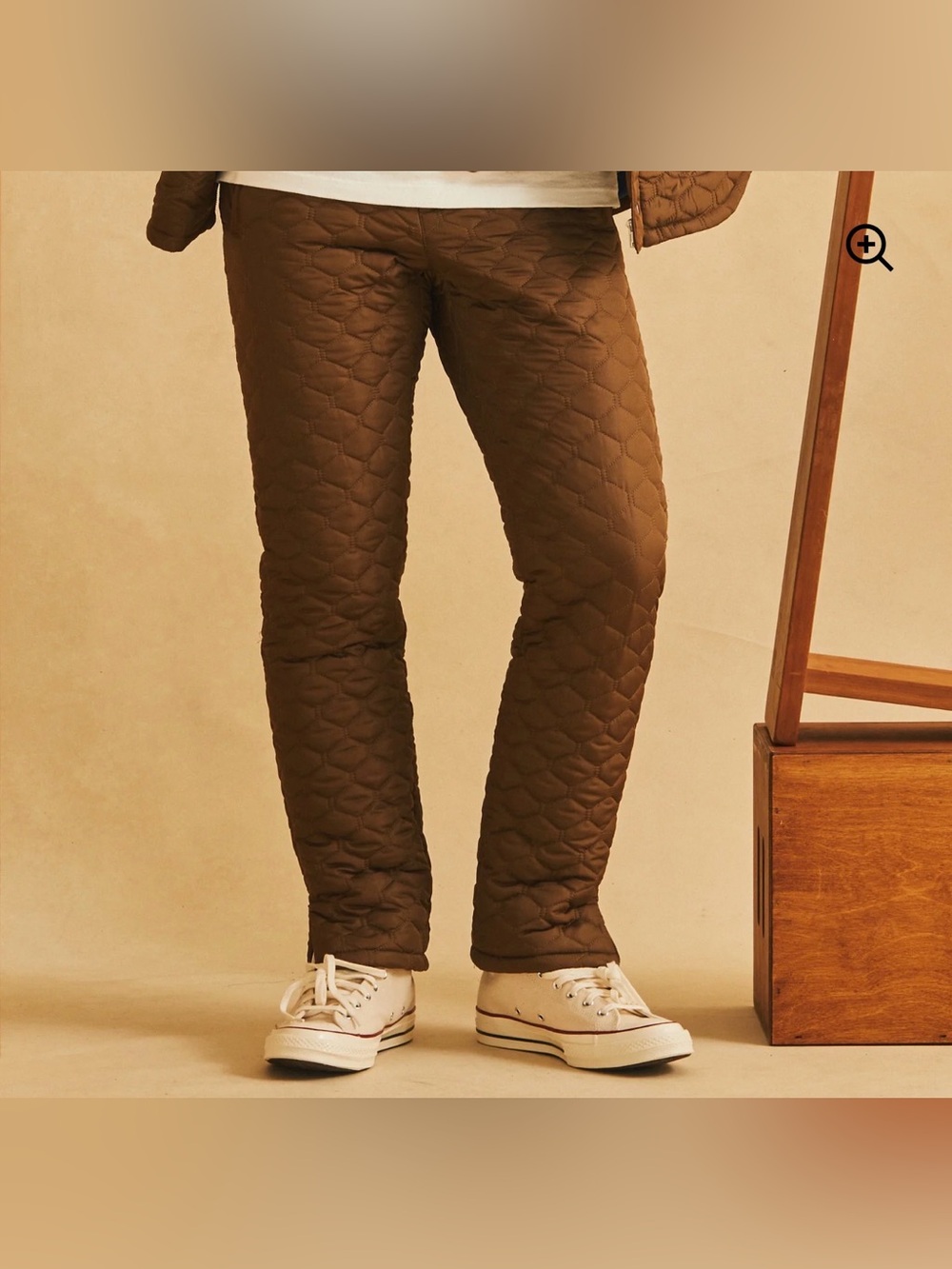Mifland Padded Quilted QS LE Olive Pants